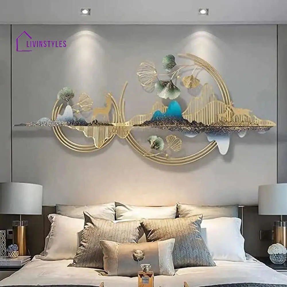 Metalic Nature Metal Wall Art