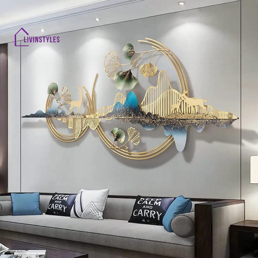 Metalic Nature Metal Wall Art