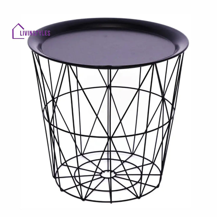 Mia Metal Laundry Basket