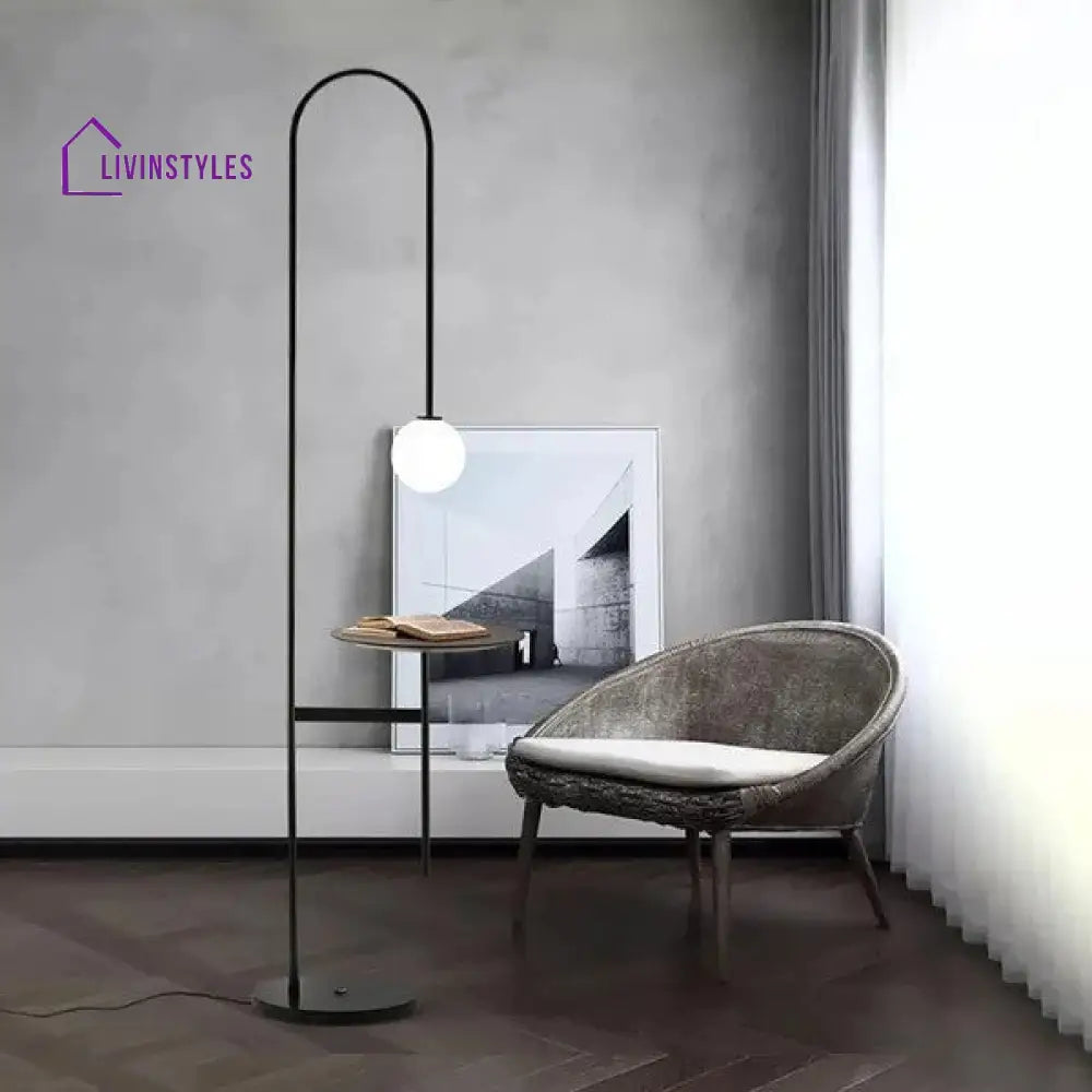 Midnight Swan Floor Lamp Lamps