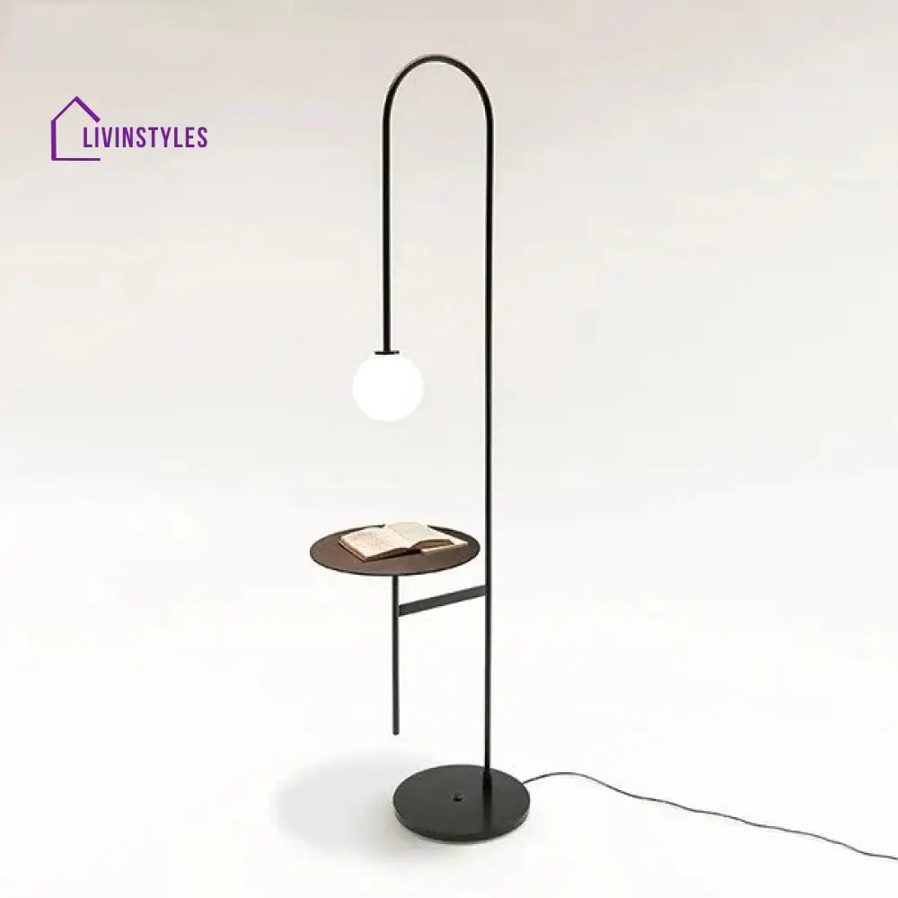 Midnight Swan Floor Lamp Lamps