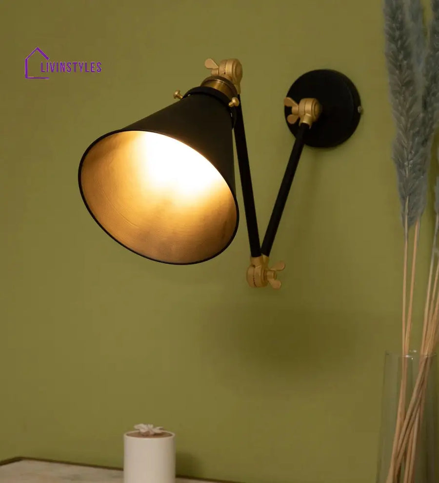 Mimmic Black Wall Sconce Lamp