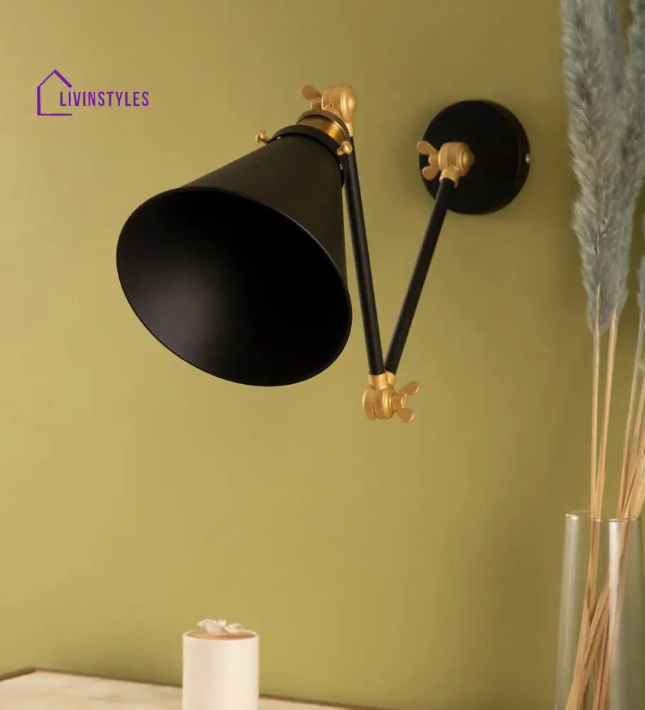 Mimmic Black Wall Sconce Lamp