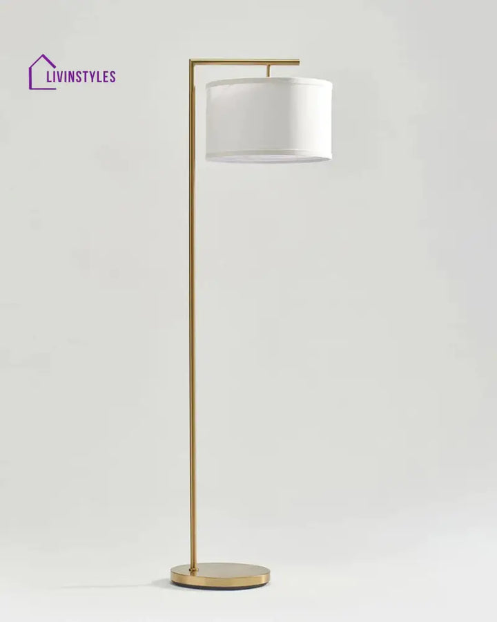 Misty Beautiful Golden Straight Floor Lamp For Living Room Bedroom Floor Lamp