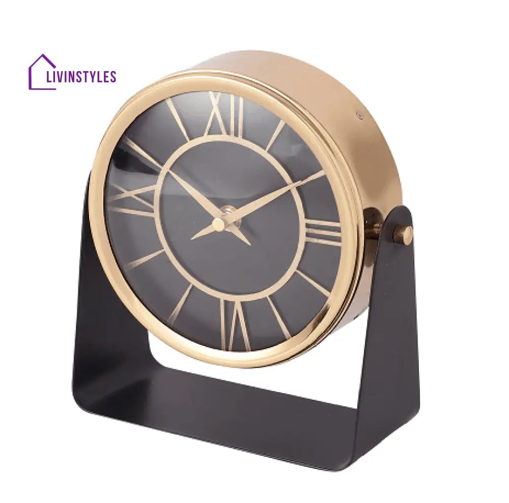 Mitsuki Gold Table Clock