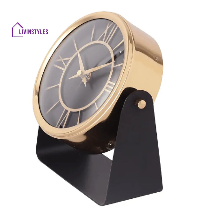 Mitsuki Gold Table Clock