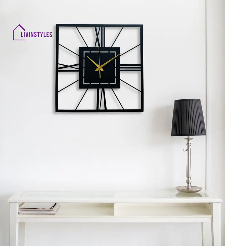 Modern Metal Wall Clock