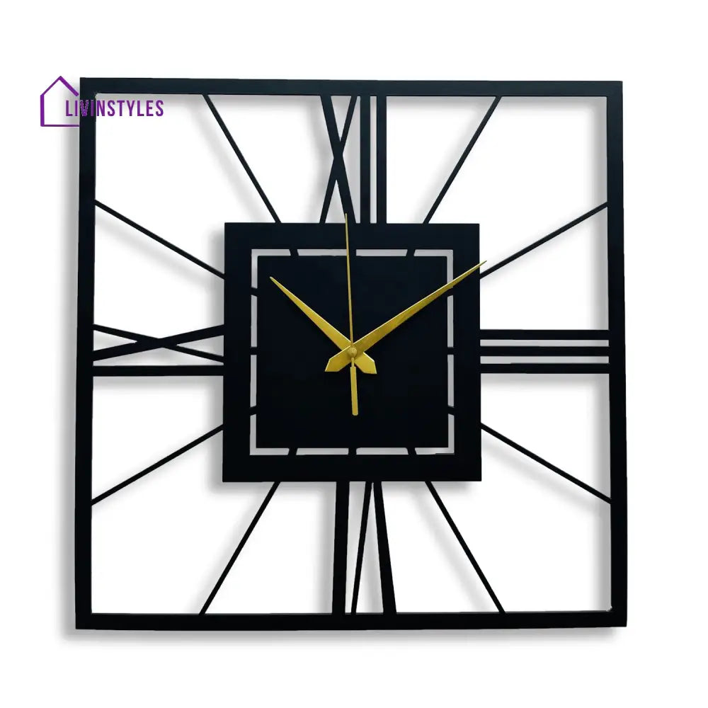 Modern Metal Wall Clock