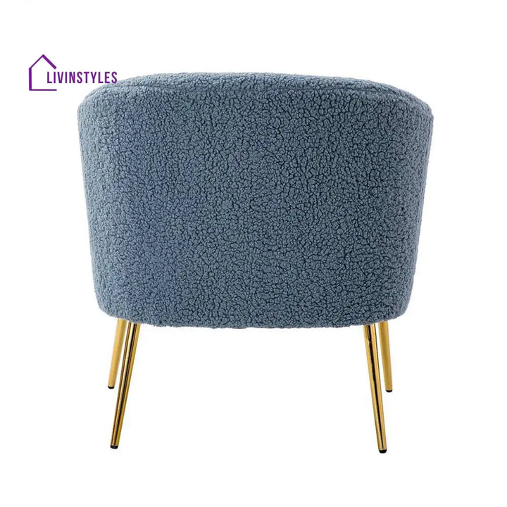 Modern Touch Velvet Chair Grey Furniture