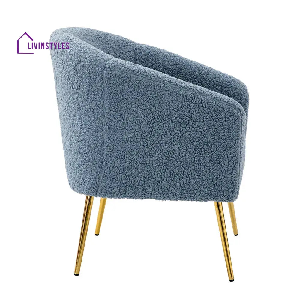 Modern Touch Velvet Chair Grey Furniture