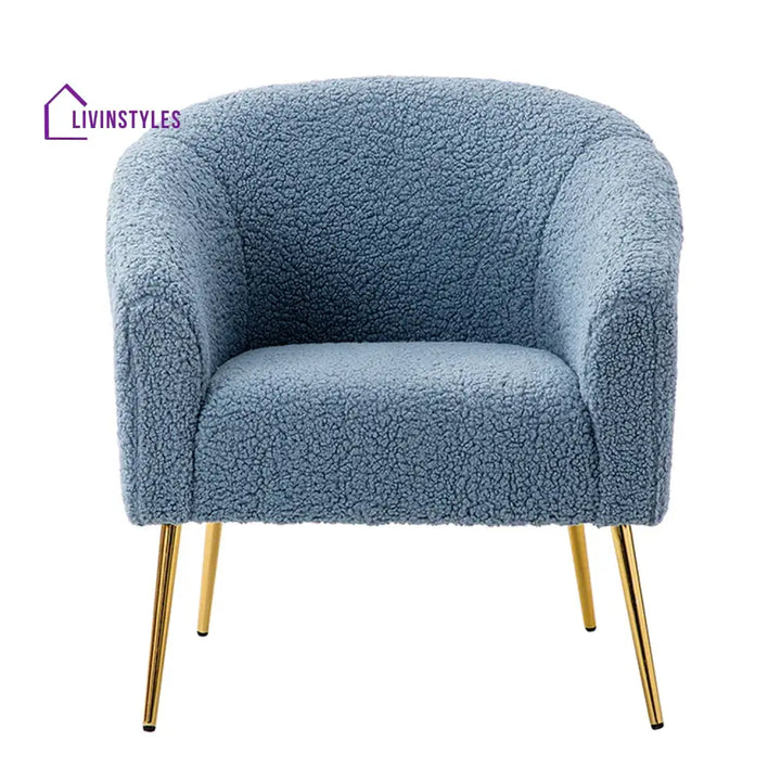 Modern Touch Velvet Chair Grey Furniture