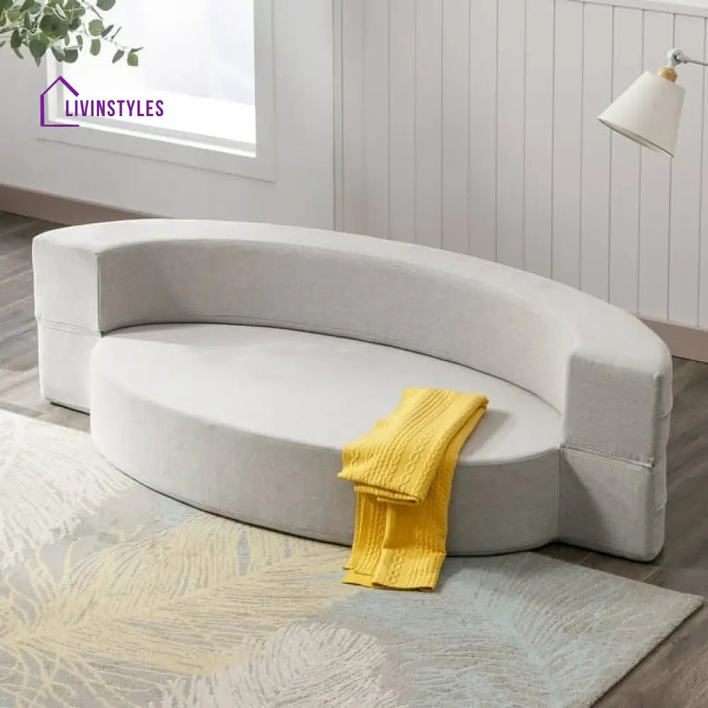 Monica Beige Sofa Come Bed For Living Room