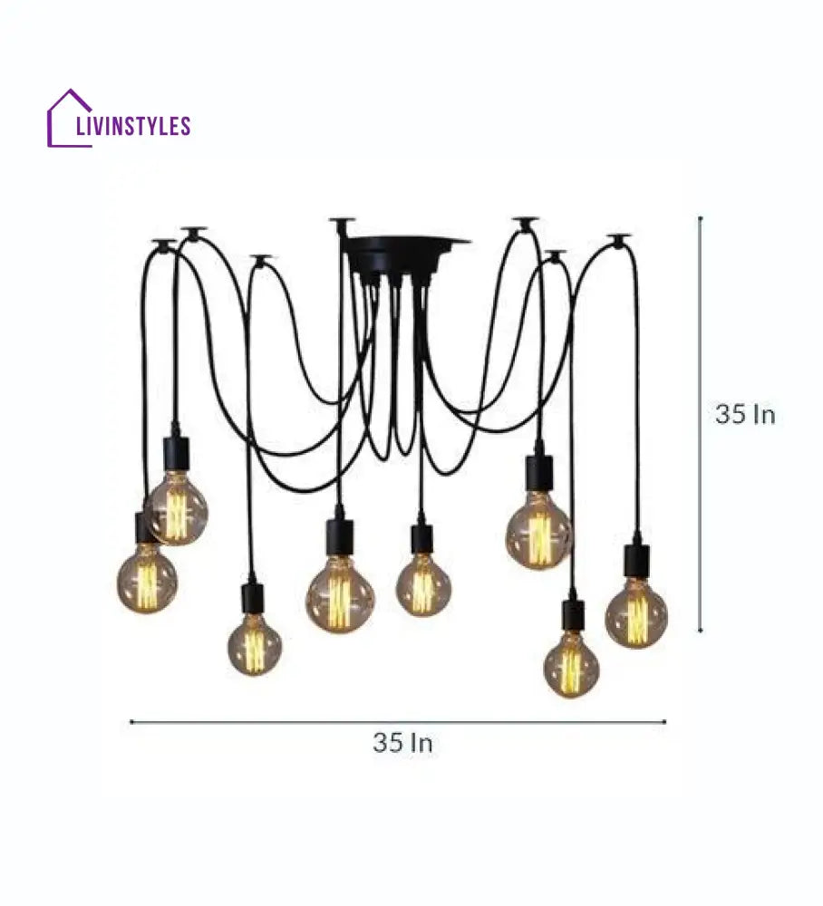 Mordern 8 Bulb Chandelier By Ss Lightings Hybrid Chandeliers