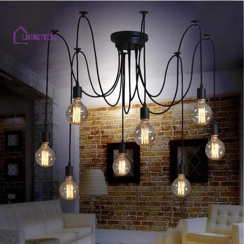 Mordern 8 Bulb Chandelier By Ss Lightings Hybrid Chandeliers