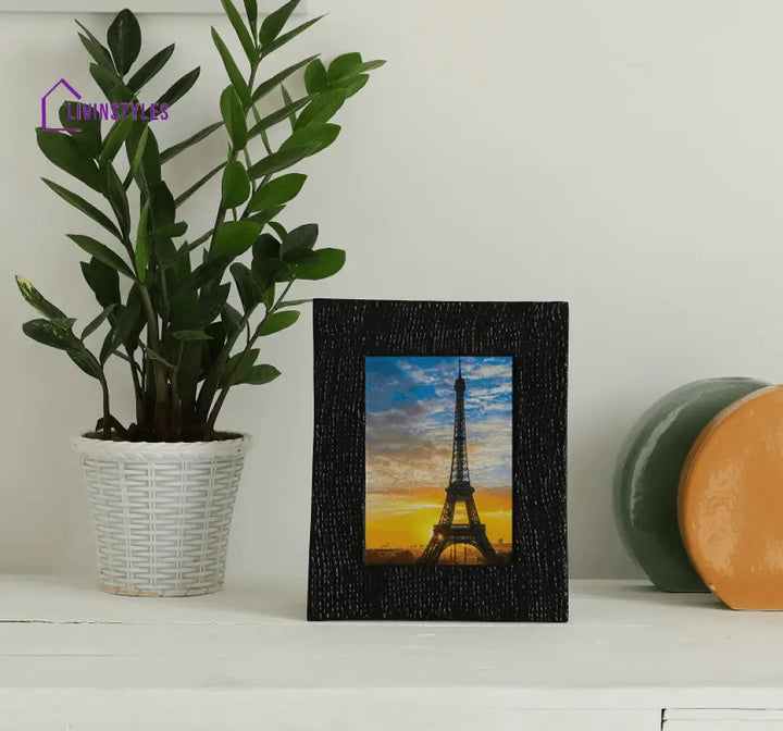 Motif Picture Frame Black Large Size