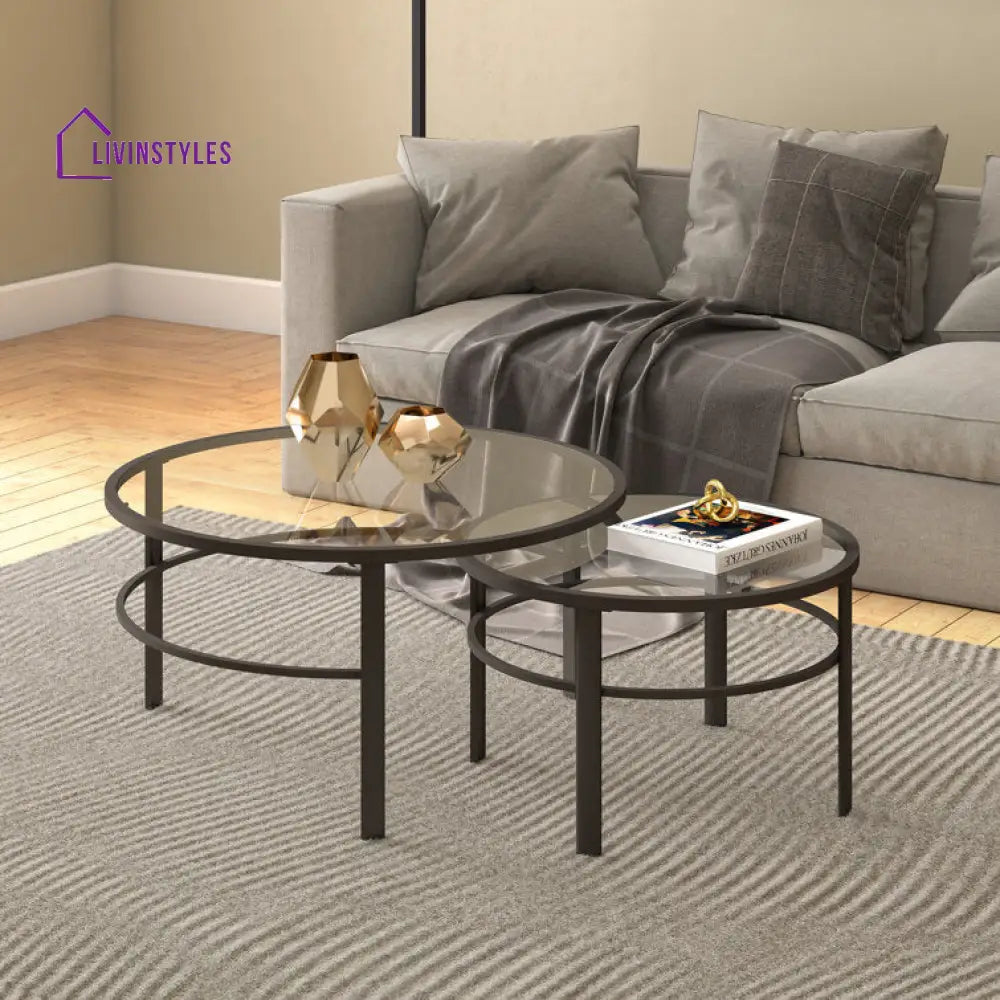 Mridula Metal Coffee Table For Living Room