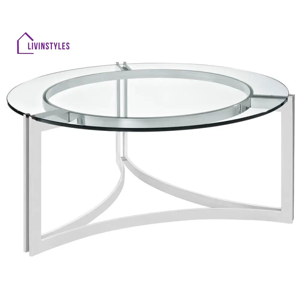 Mukta Metal Coffee Table For Living Room