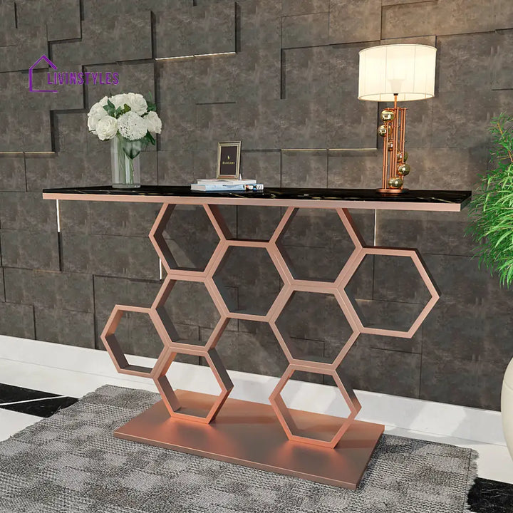 Mukti Metal Console Table