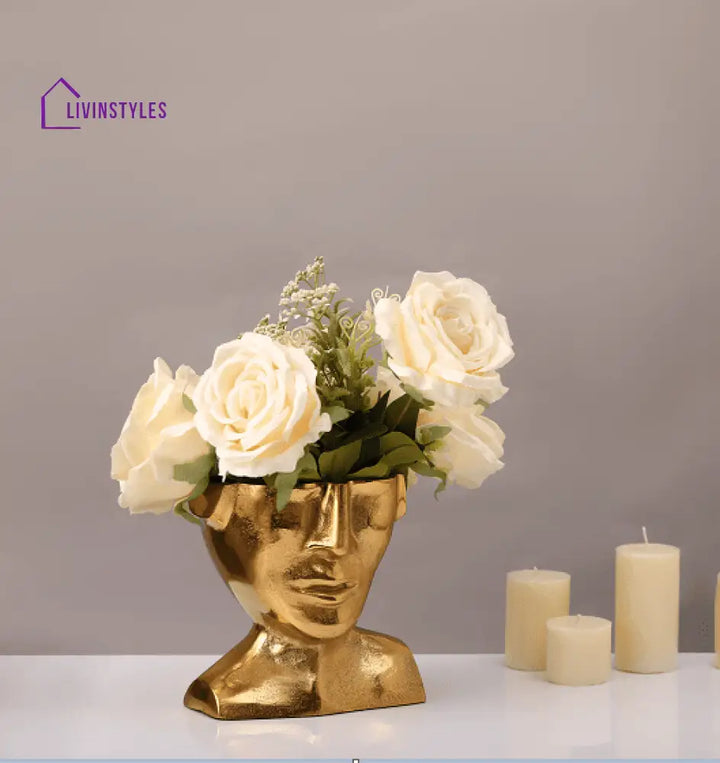 Mystique Facial Gold Planter