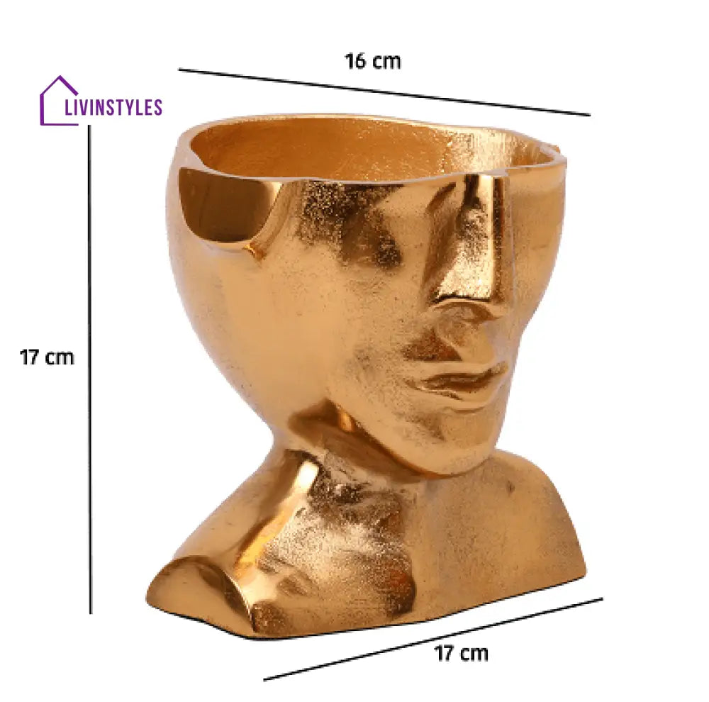 Mystique Facial Gold Planter