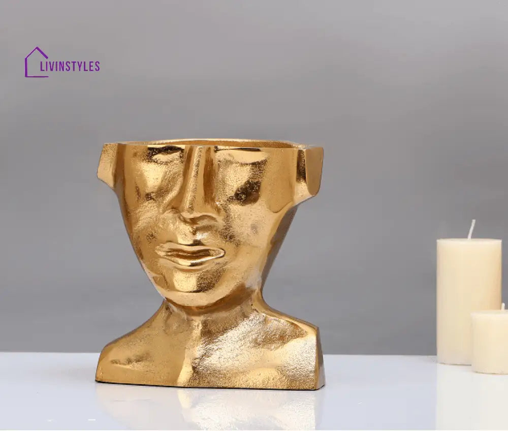 Mystique Facial Gold Planter