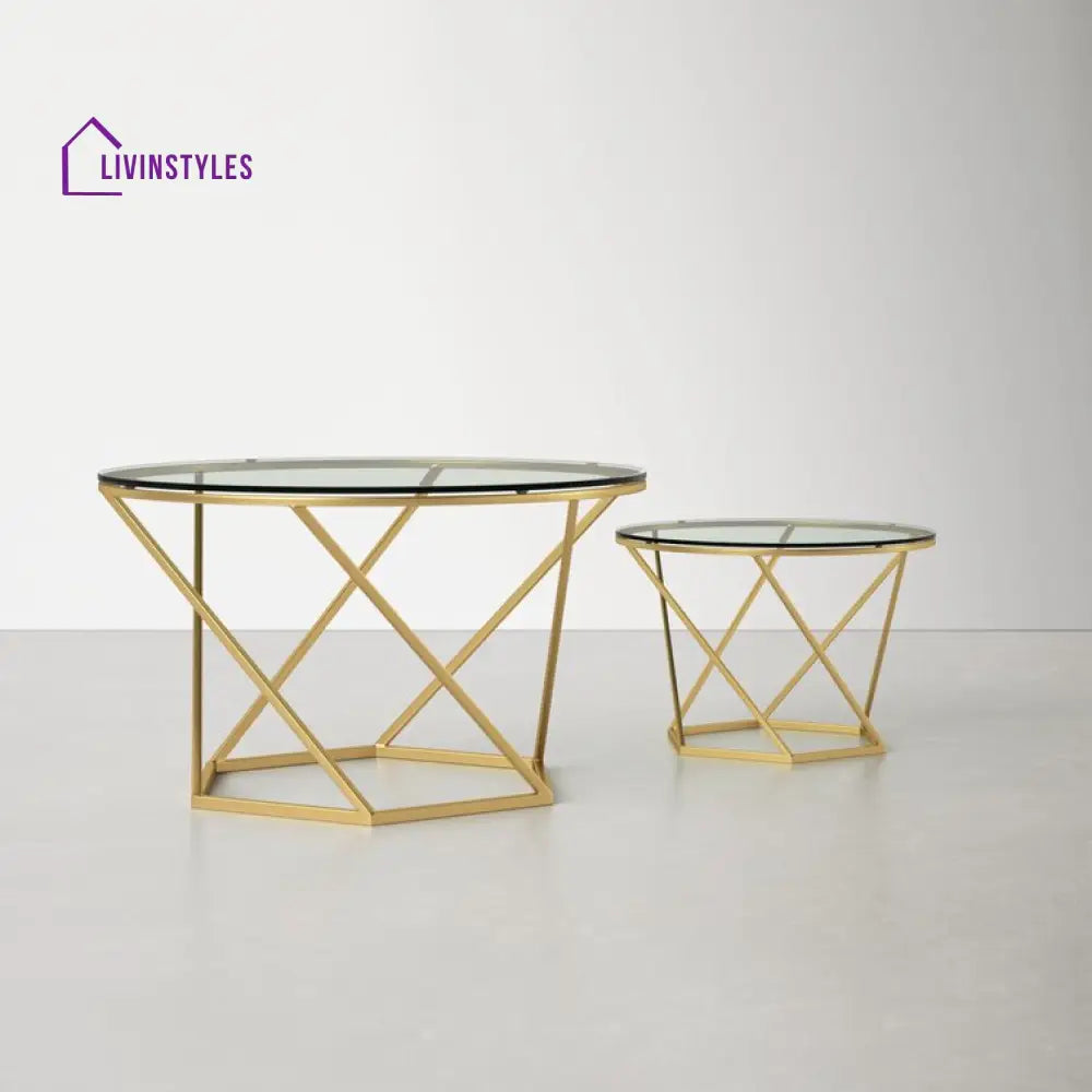 Namita Metal Coffee Table For Living Room