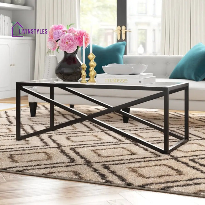 Nandan Metal Coffee Table For Living Room