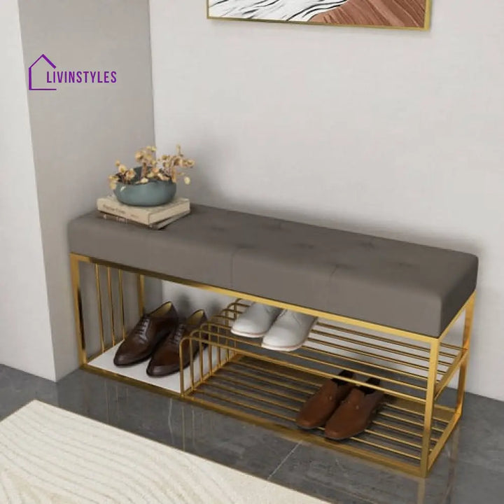 Nandini Metal Shoe Rack Bench