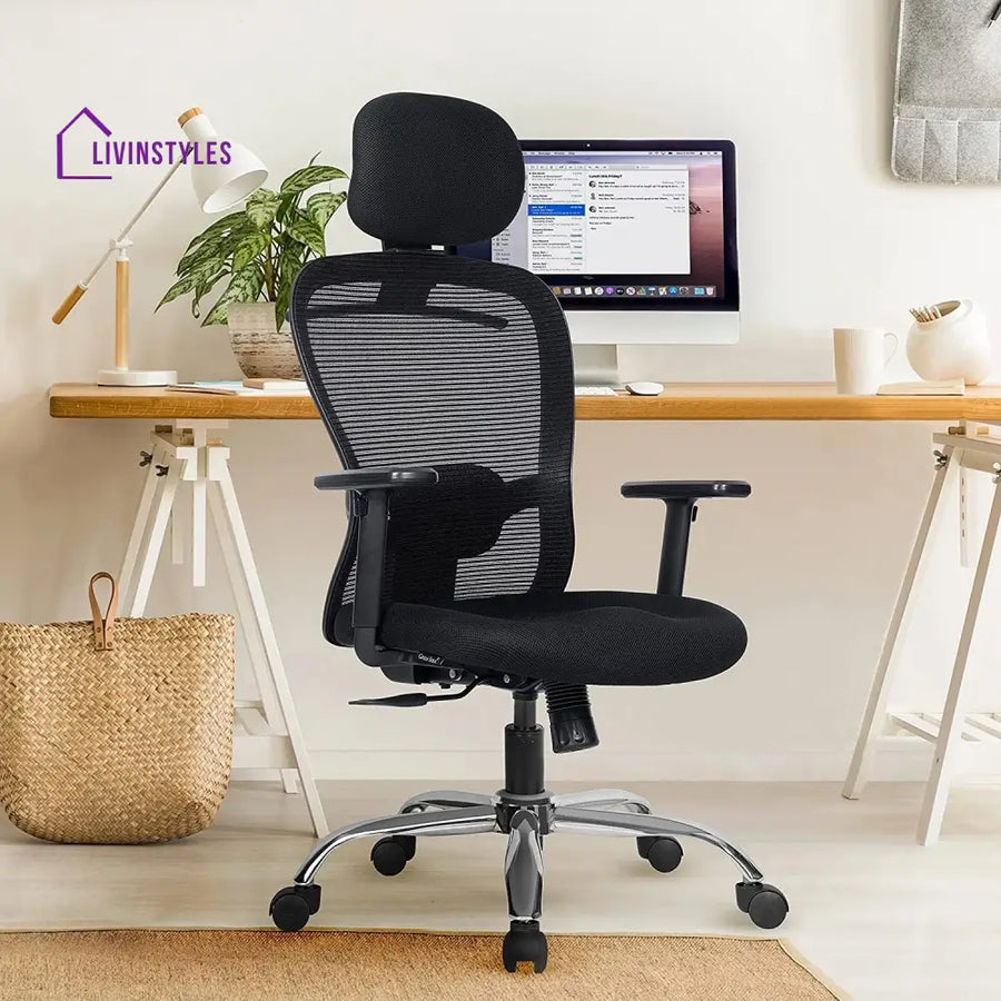 Narsa Crystal V2 High Back Mesh Office Chair Efficient Chairs