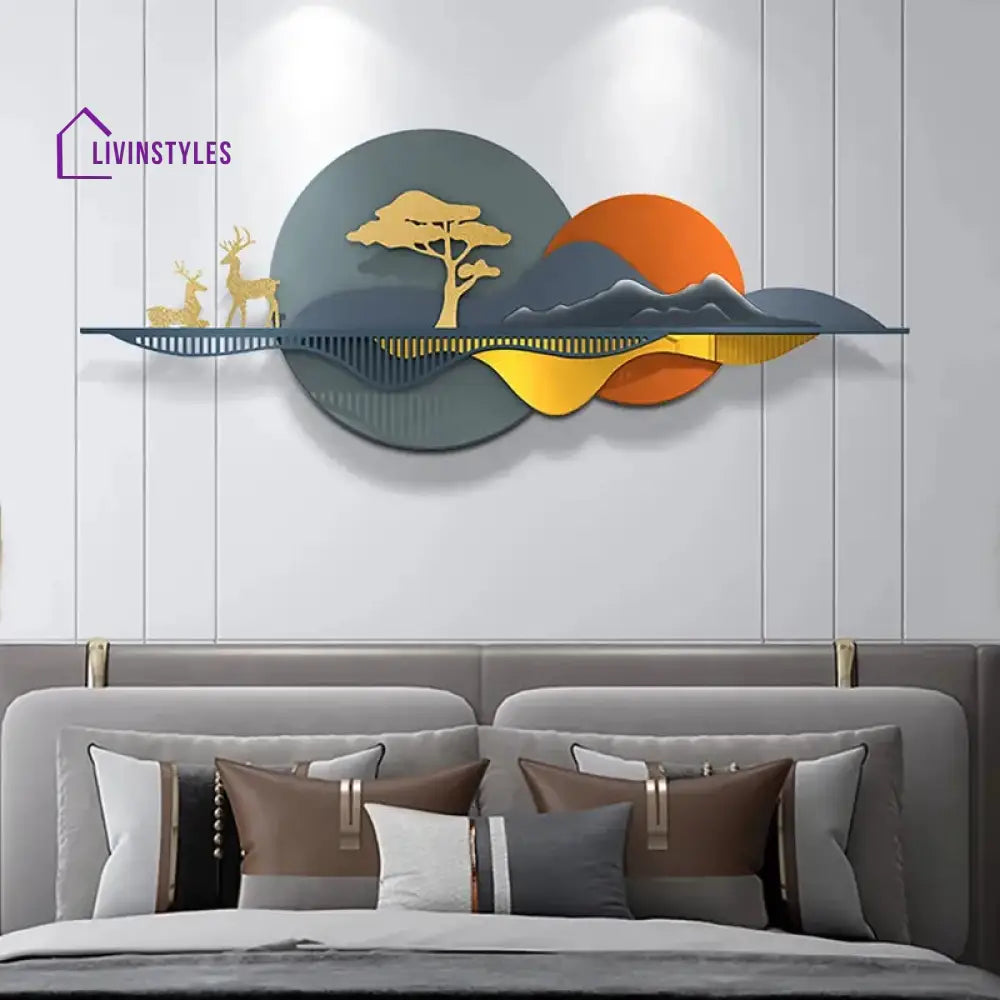 Nature Landscape Metal Wall Art