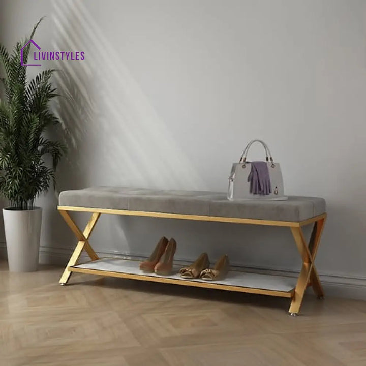 Neha Metal Shoe Rack Bench