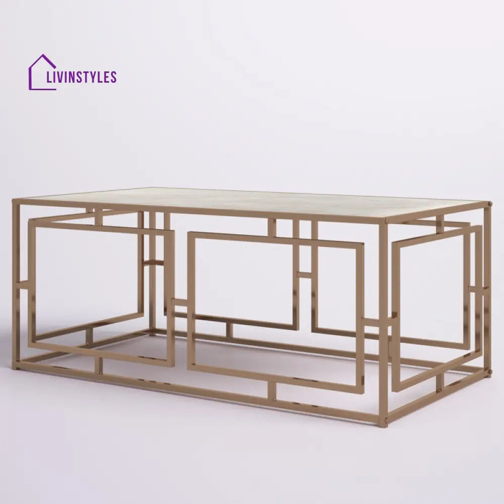 Nihal Metal Coffee Table For Living Room