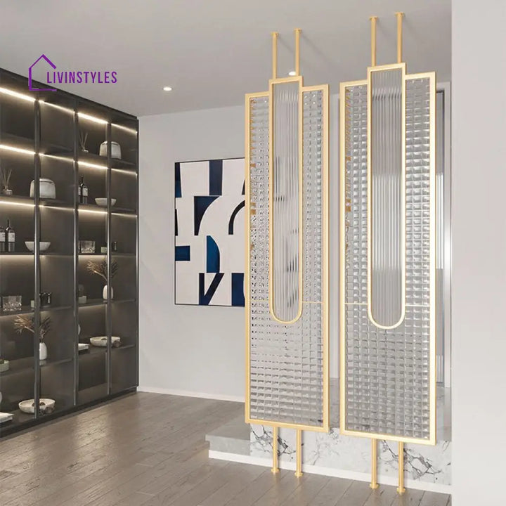 Nimara Metal Room Partition for Living Room