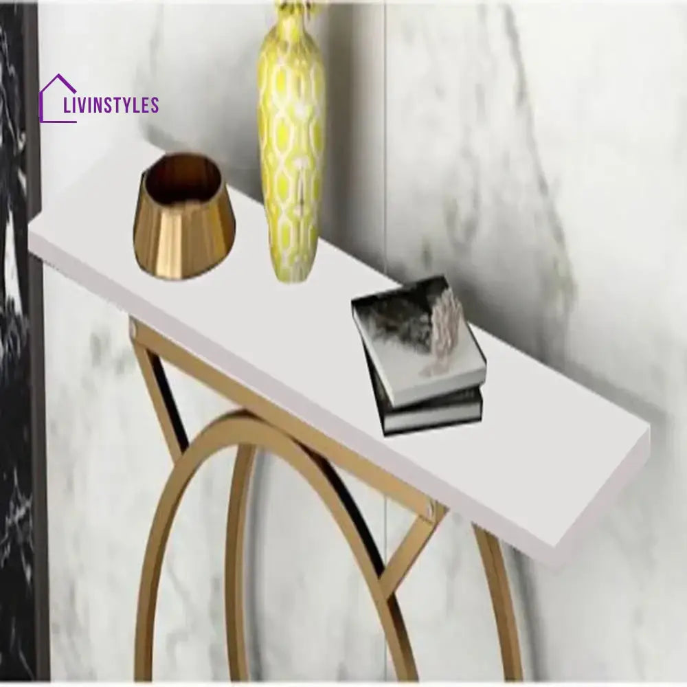 Nina Dual Ring Luxury Console Table