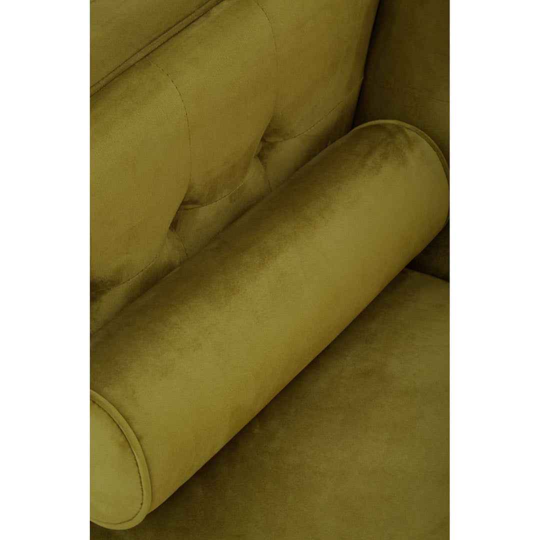 Luka Olive Velvet Sofa