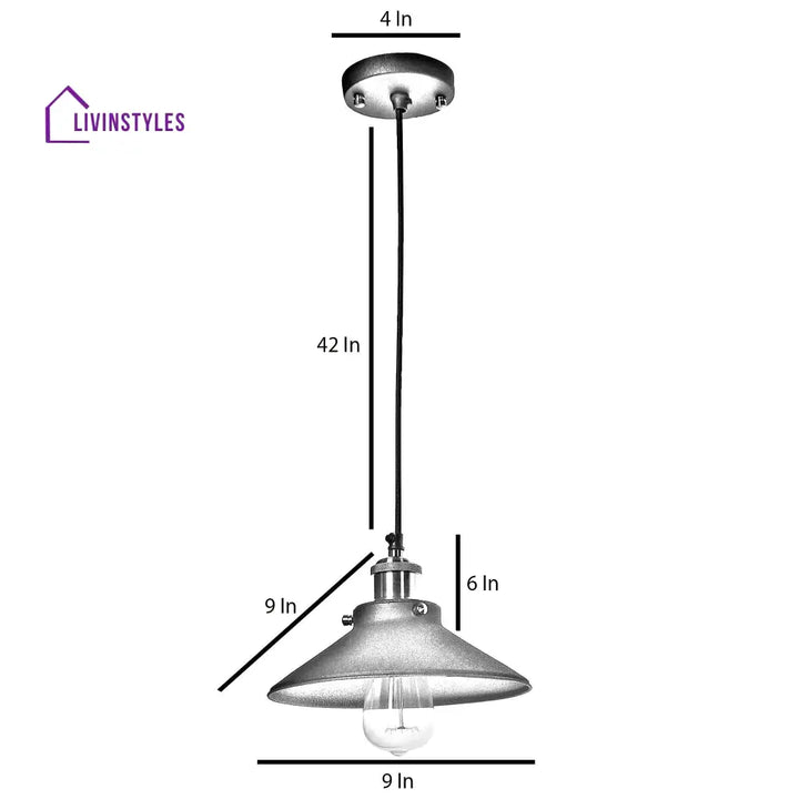 Nora Black Metal Single Hanging Light By Ss Lightings Lamp