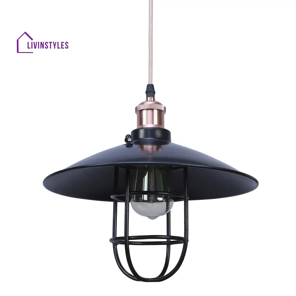 Nora Black Metal Single Hanging Light By Ss Lightings Lamp