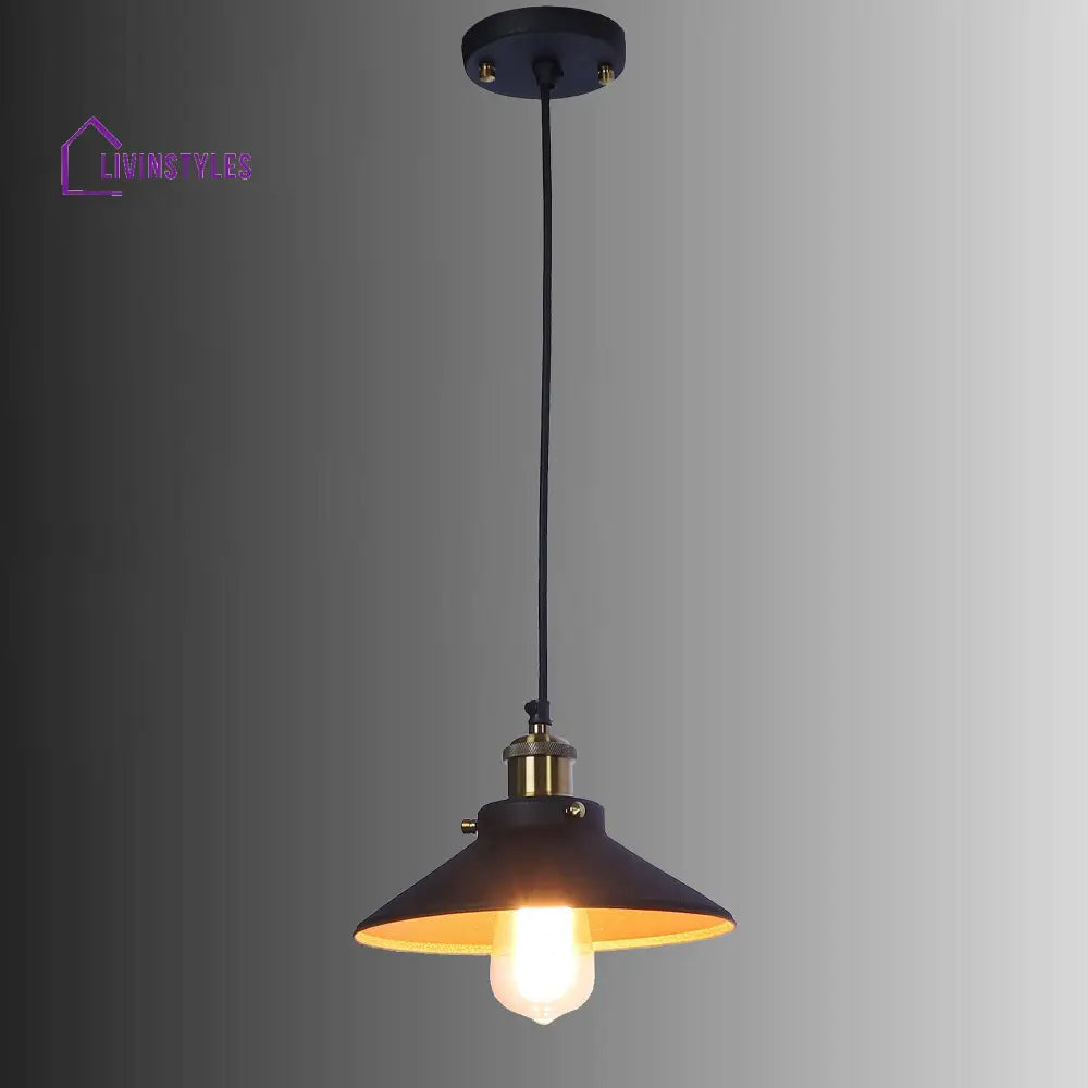 Nora Black Metal Single Hanging Light By Ss Lightings Lamp