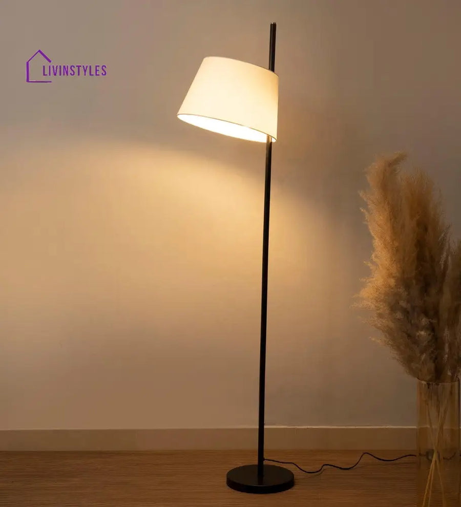 Nordic White Shade Floor Lamp