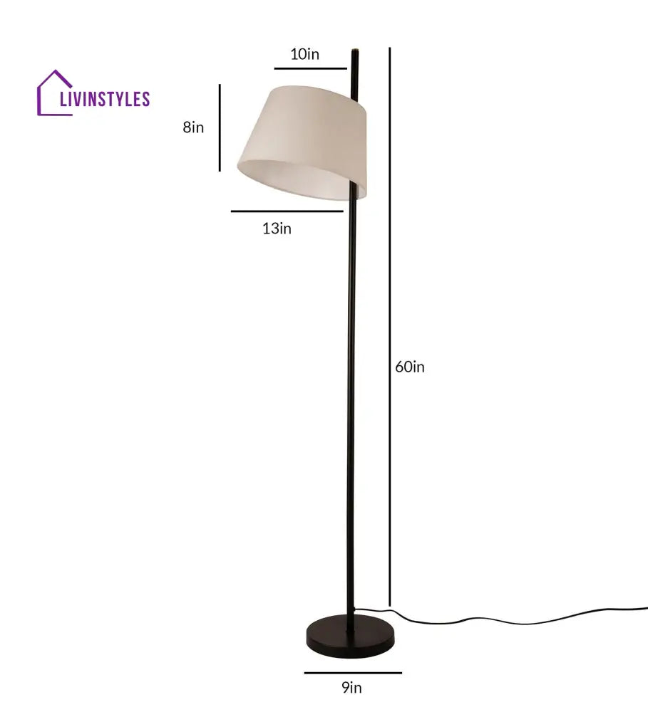 Nordic White Shade Floor Lamp