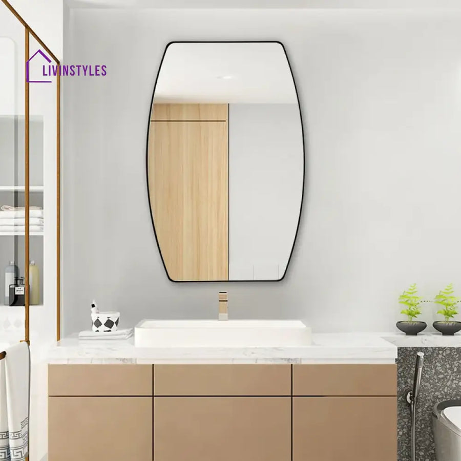 Nova Minimalist Rectangular Designer Bathroom Mirror Wall Mirror