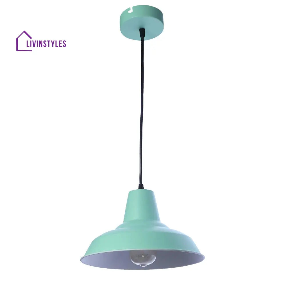 Opi Minimal Pastel Green Metal Single Hanging Light By Ss Lightings Lamp