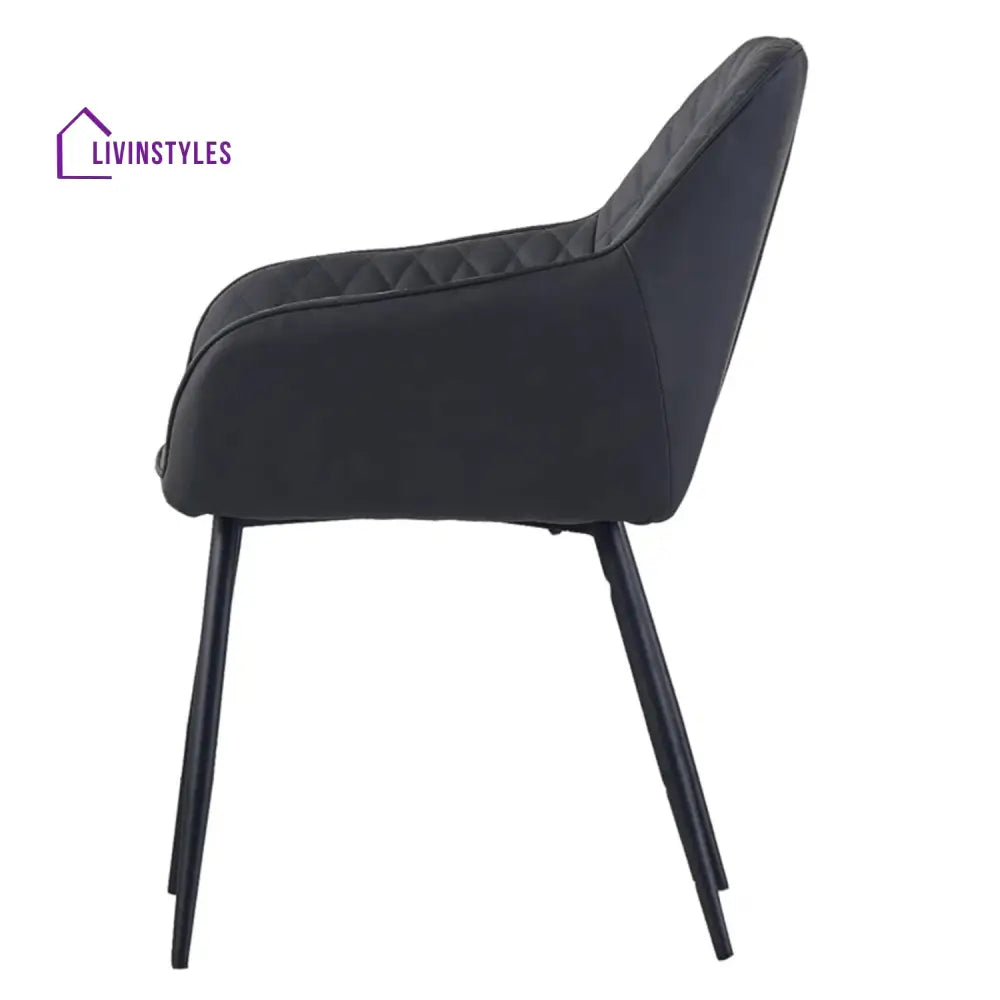 Opulent Velvet Dining Chair Grey Furniture