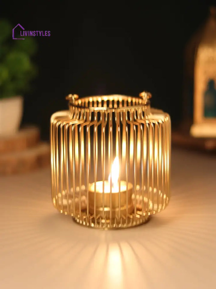 Orla Tlight Gold Table Decor