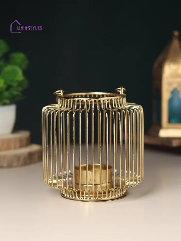 Orla Tlight Gold Table Decor