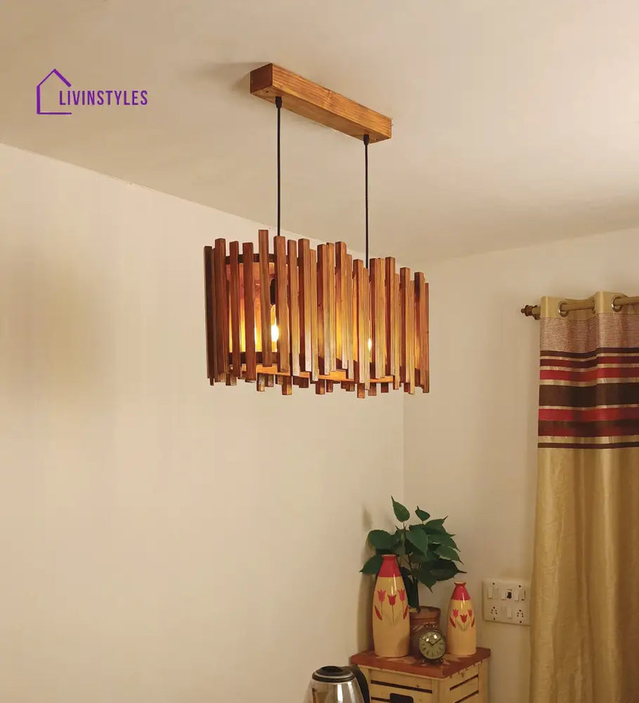 Palisade 24 Centrum Wooden 2 Series Hanging Lamp Lamps