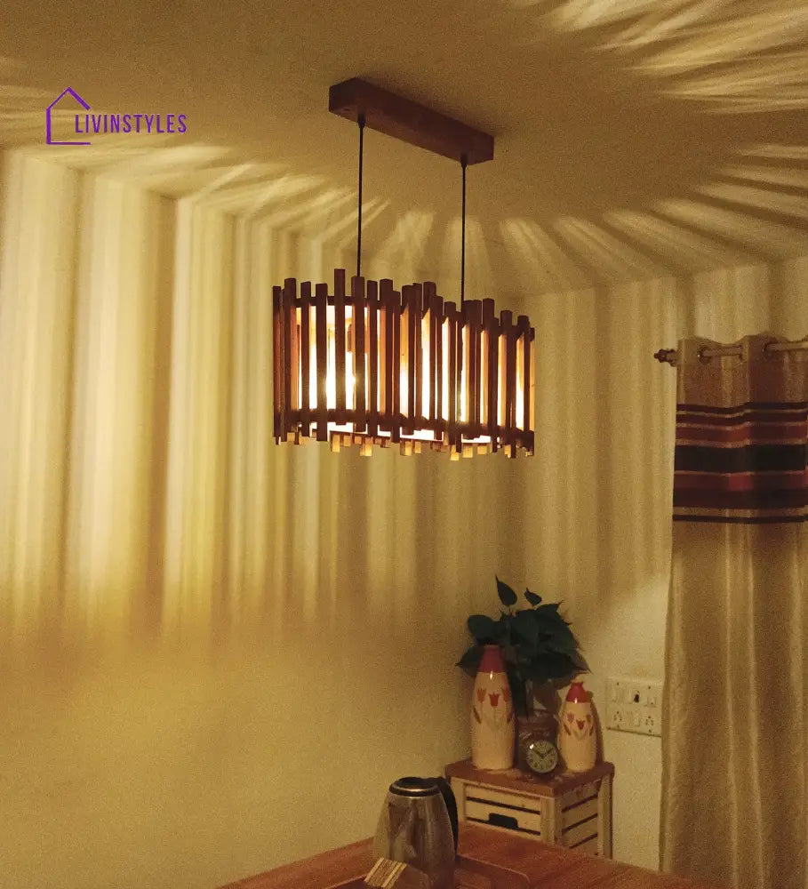 Palisade 24 Centrum Wooden 2 Series Hanging Lamp Lamps