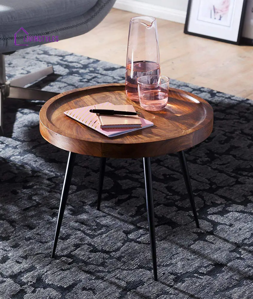 Pallavi Solid Wood End Table