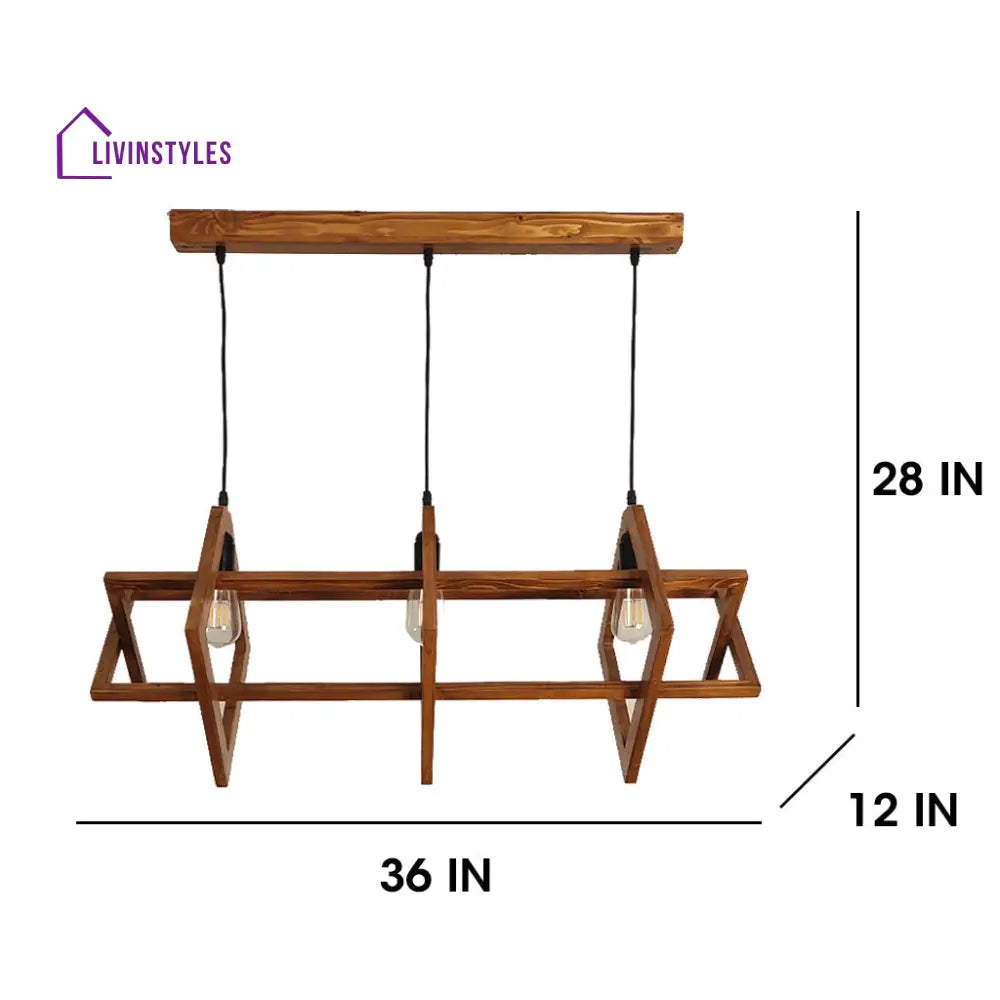 Paragon Brown 3 Series Hanging Lamp Lamps