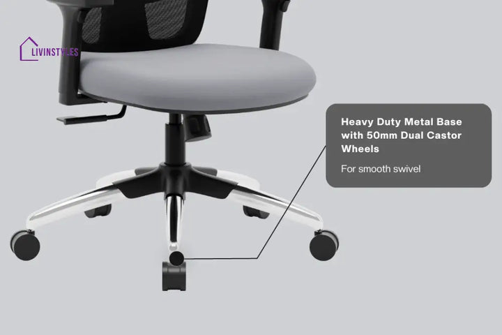 Parikshit Jupiter Superb Mid Back Mesh Office Chair Efficient Chairs